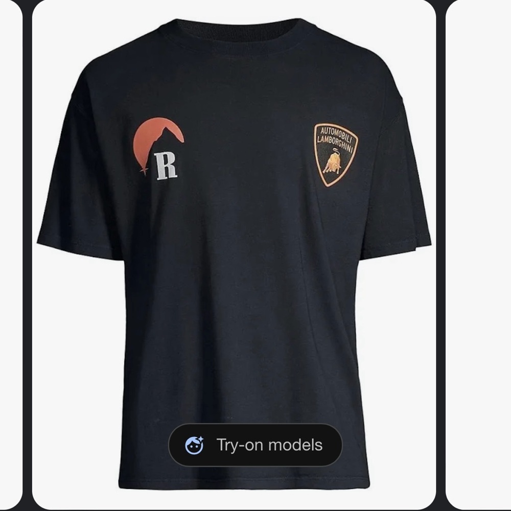 RHUDE
Black Lamborghini Moonlight T-Shirt